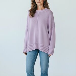 Oversized Lavender Sweater